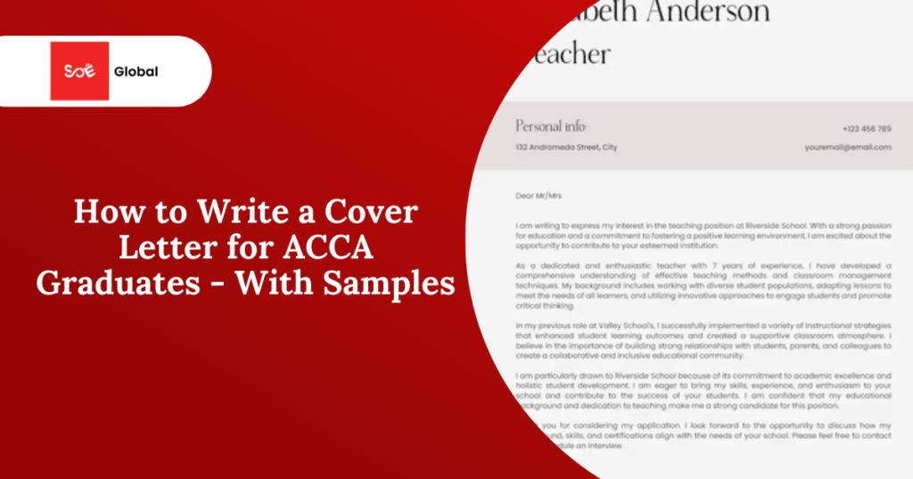 How to Write Cover Letter for ACCA Graduates