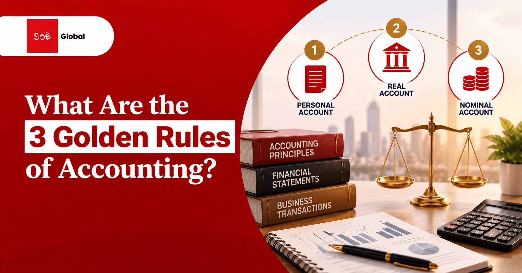 3 Golden Rules of Accounting